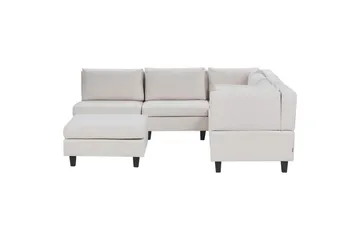 Komplett modulsoffa Beige, Black - Møbler - Sofaer - Modulsofaer - Komplet modulsofa