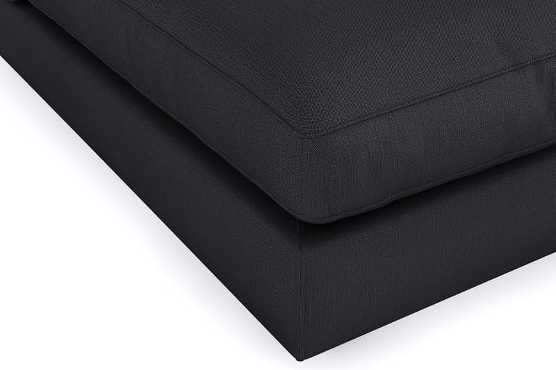 Arken 1-personers Midtermodul i Stof 90 cm bred - Sort - Møbler - Sofaer - Modulsofaer - Midtermodul