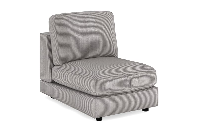 Arken 1-personers Midtermodul i Manchester 70 cm bred - Mørkegrå - Møbler - Sofaer - Modulsofaer - Midtermodul