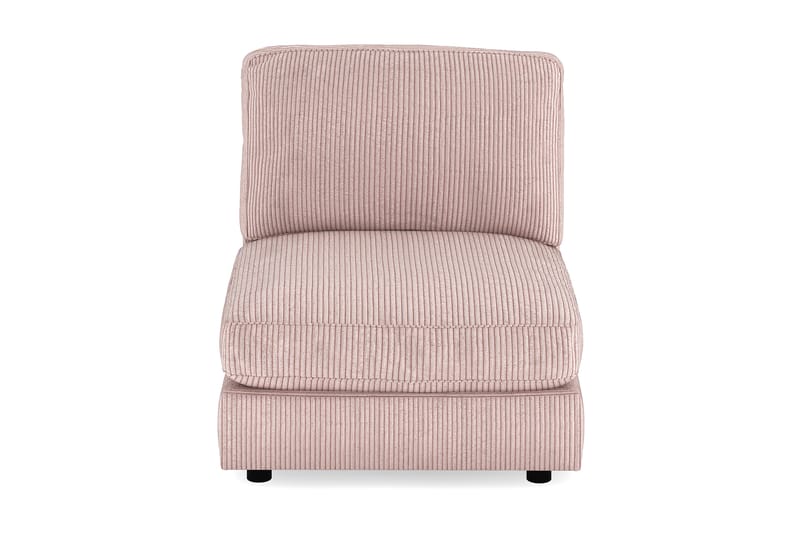 Arken 1-personers Midtermodul i Manchester 90 cm bred - Rosa - Møbler - Sofaer - Modulsofaer - Midtermodul