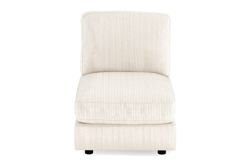 Arken 1-personers Midtermodul i Manchester 70 cm bred - Beige - Møbler - Sofaer - Modulsofaer - Midtermodul