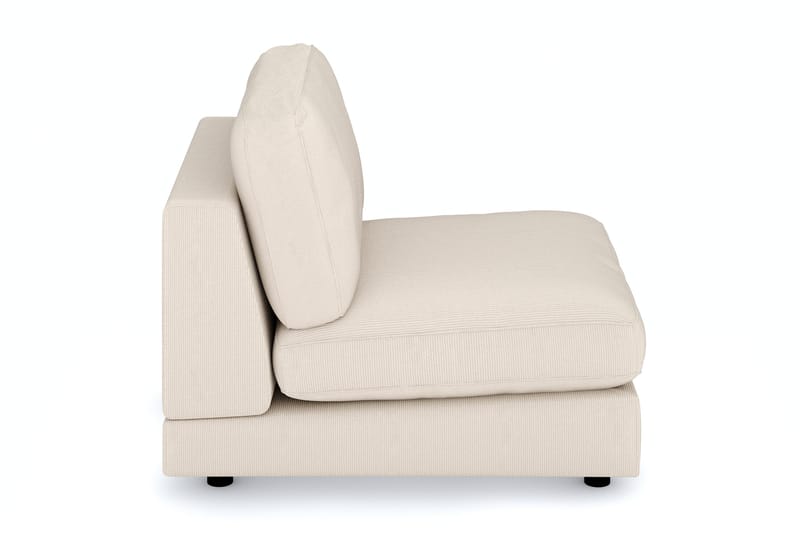 Arken 1-personers Midtermodul i Manchester 90 cm bred - Beige - Møbler - Sofaer - Modulsofaer - Midtermodul