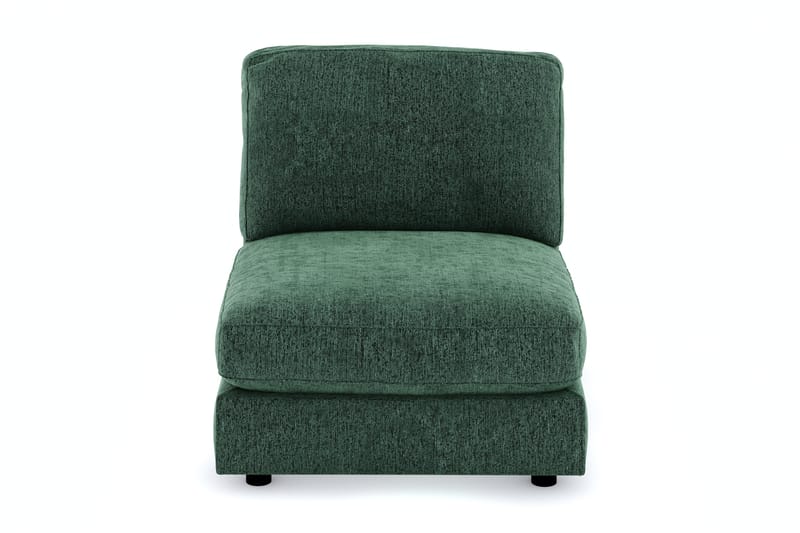 Arken 1-personers Midtermodul i Fløjl 90 cm bred - Mørkegrøn - Møbler - Sofaer - Modulsofaer - Midtermodul