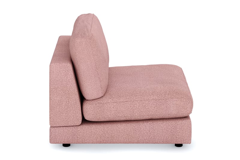 Arken 1-personers Midtermodul i Stof 90 cm bred - Rosa - Møbler - Sofaer - Modulsofaer - Midtermodul