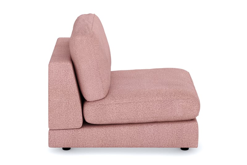 Arken 1-personers Midtermodul i Stof 70 cm bred - Rosa - Møbler - Sofaer - Modulsofaer - Midtermodul