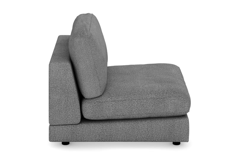 Arken 1-personers Midtermodul i Stof 90 cm bred - Mørkegrå - Møbler - Sofaer - Modulsofaer - Midtermodul