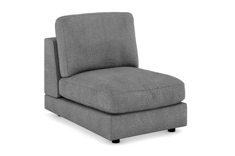 Arken 1-personers Midtermodul i Stof 70 cm bred - Mørkegrå - Møbler - Sofaer - Modulsofaer - Midtermodul