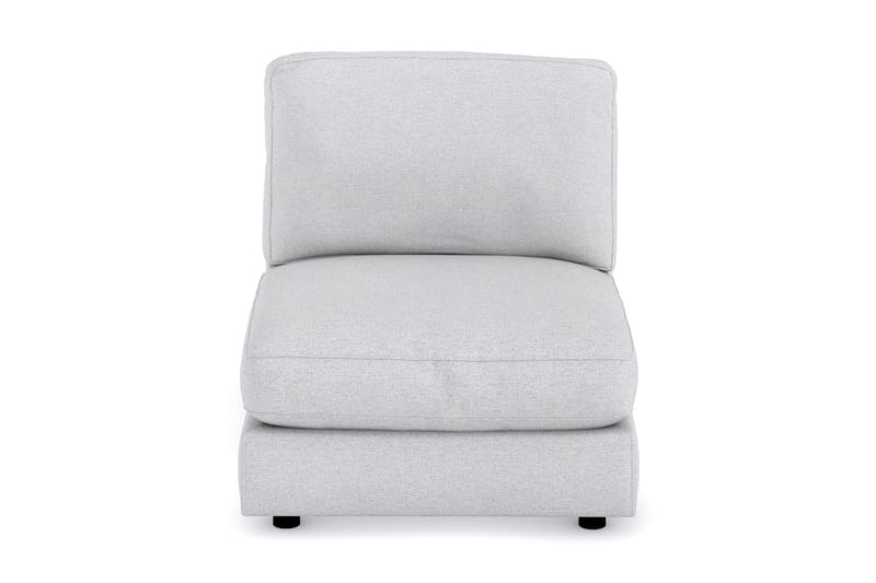 Arken 1-personers Midtermodul i Stof 90 cm bred - Lysegrå - Møbler - Sofaer - Modulsofaer - Midtermodul