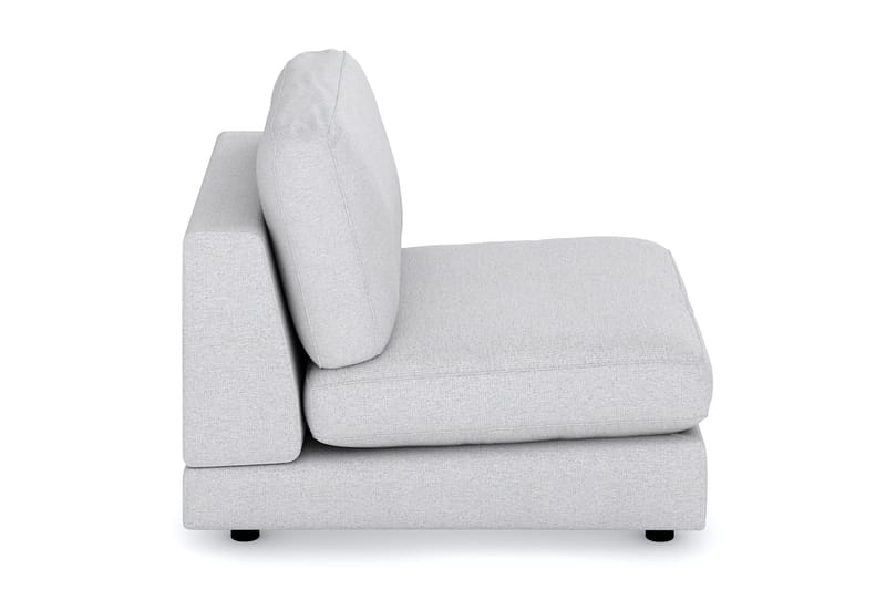 Arken 1-personers Midtermodul i Stof 90 cm bred - Lysegrå - Møbler - Sofaer - Modulsofaer - Midtermodul