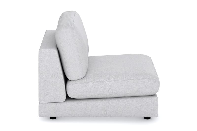 Arken 1-personers Midtermodul i Stof 70 cm bred - Lysegrå - Møbler - Sofaer - Modulsofaer - Midtermodul
