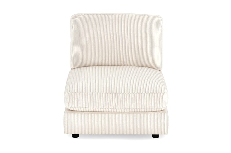 Arken 1-personers Midtermodul i Manchester 90 cm bred - Beige - Møbler - Sofaer - Modulsofaer - Midtermodul