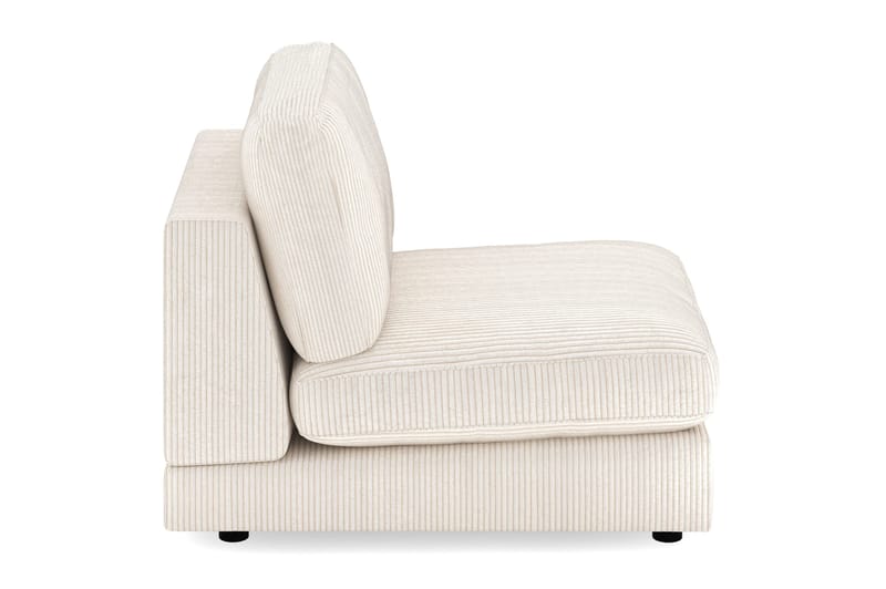 Arken 1-personers Midtermodul i Manchester 70 cm bred - Beige - Møbler - Sofaer - Modulsofaer - Midtermodul
