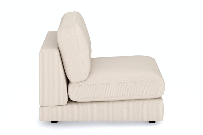 Arken 1-personers Midtermodul i Manchester 70 cm bred - Beige - Møbler - Sofaer - Modulsofaer - Midtermodul
