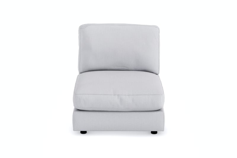 Arken 1-personers Midtermodul i Stof 90 cm bred - Grå - Møbler - Sofaer - Modulsofaer - Midtermodul