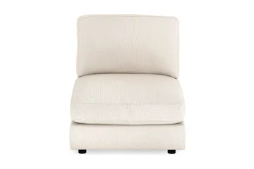 Arken 1-personers Midtermodul i Stof 90 cm bred - Beige - Møbler - Sofaer - Modulsofaer - Midtermodul