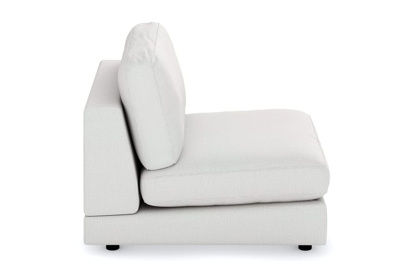 Arken 1-personers Midtermodul i Stof 90 cm bred - Lysegrå - Møbler - Sofaer - Modulsofaer - Midtermodul