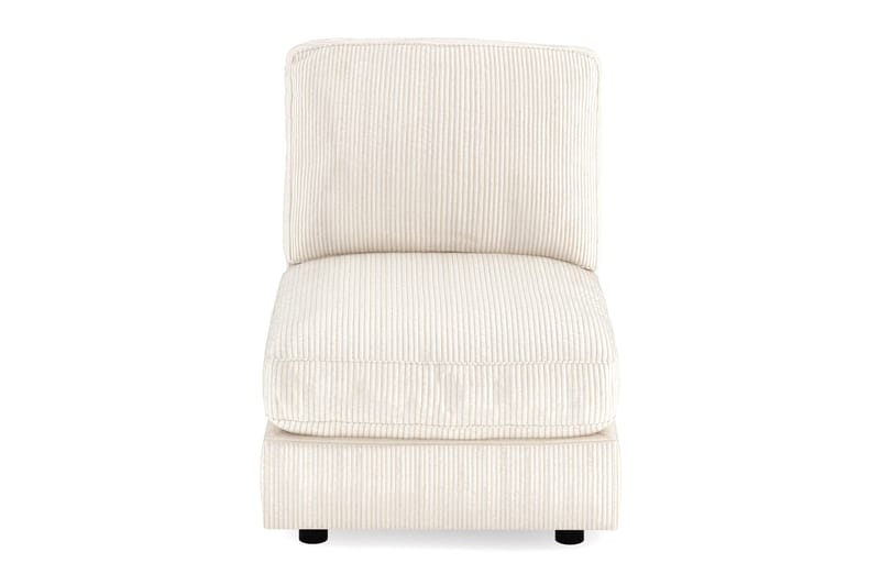 Arken 1-personers Midtermodul i Manchester 70 cm bred - Beige - Møbler - Sofaer - Modulsofaer - Midtermodul