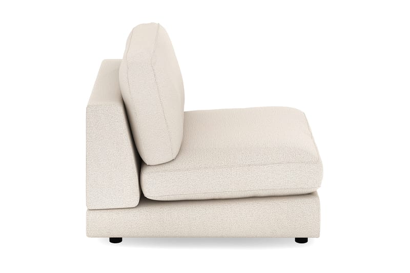Arken 1-personers Midtermodul i Stof 90 cm bred - Beige - Møbler - Sofaer - Modulsofaer - Midtermodul