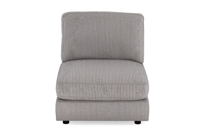 Arken 1-personers Midtermodul i Manchester 90 cm bred - Mørkegrå - Møbler - Sofaer - Modulsofaer - Midtermodul