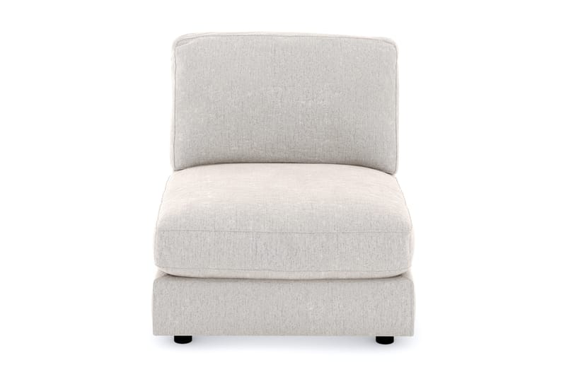 Arken 1-personers Midtermodul i Fløjl 90 cm bred - Cremehvid - Møbler - Sofaer - Modulsofaer - Midtermodul