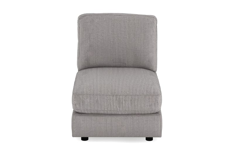 Arken 1-personers Midtermodul i Manchester 70 cm bred - Mørkegrå - Møbler - Sofaer - Modulsofaer - Midtermodul