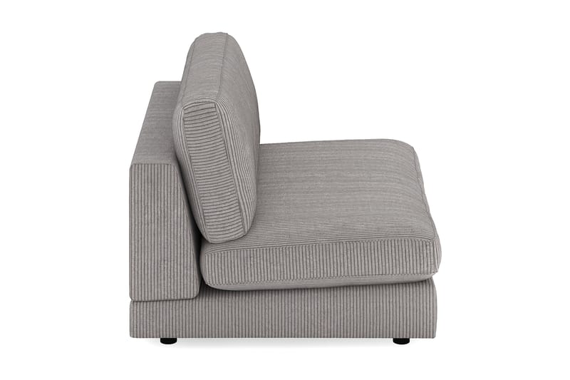 Arken 2-personers Midtermodul i Manchester 120 cm bred - Mørkegrå - Møbler - Sofaer - Modulsofaer - Midtermodul