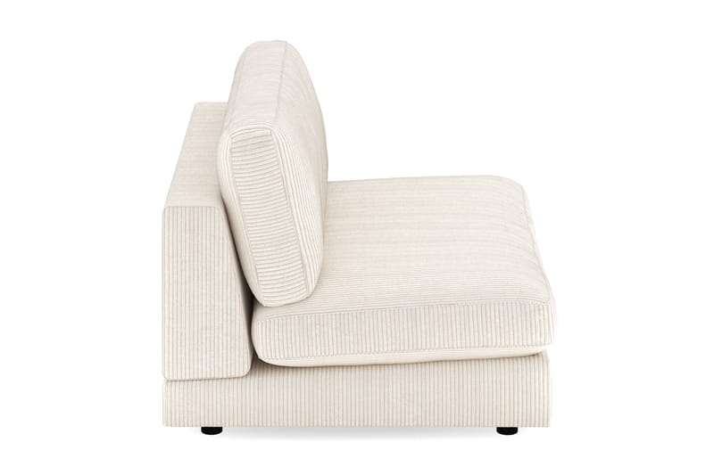 Arken 2-personers Midtermodul i Manchester 120 cm bred - Beige - Møbler - Sofaer - Modulsofaer - Midtermodul