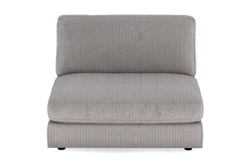 Arken 2-personers Midtermodul i Manchester 120 cm bred - Mørkegrå - Møbler - Sofaer - Modulsofaer - Midtermodul