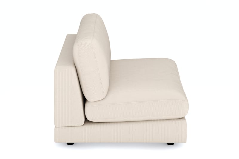 Arken 2-personers Midtermodul i Manchester 120 cm bred - Beige - Møbler - Sofaer - Modulsofaer - Midtermodul