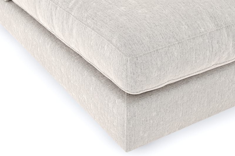 Arken 2-personers Midtermodul i Fløjl 120 cm bred - Cremehvid - Møbler - Sofaer - Modulsofaer - Midtermodul
