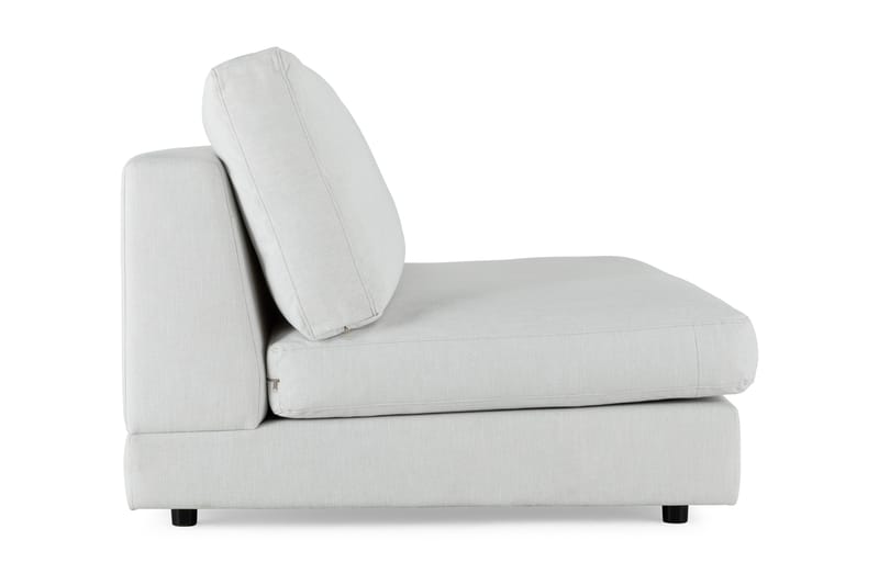 Arken 2-personers Midtermodul i Stof 120 cm bred - Lysegrå - Møbler - Sofaer - Modulsofaer - Midtermodul
