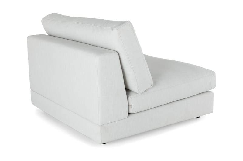 Arken 2-personers Midtermodul i Stof 120 cm bred - Lysegrå - Møbler - Sofaer - Modulsofaer - Midtermodul