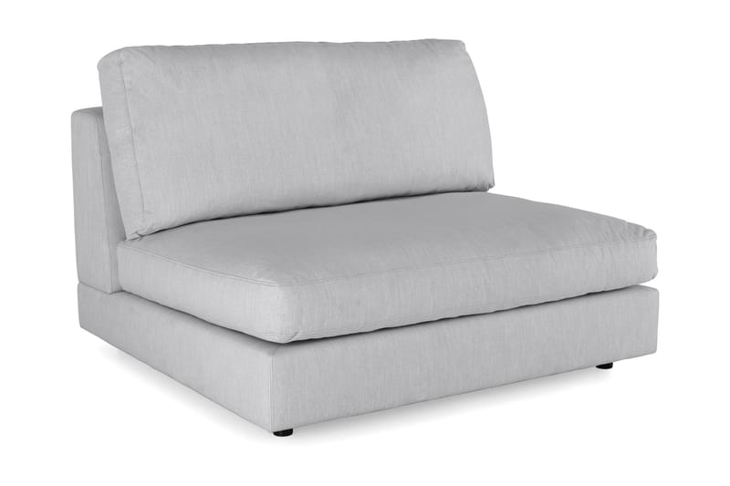 Arken 2-personers Midtermodul i Stof 120 cm bred - Grå - Møbler - Sofaer - Modulsofaer - Midtermodul