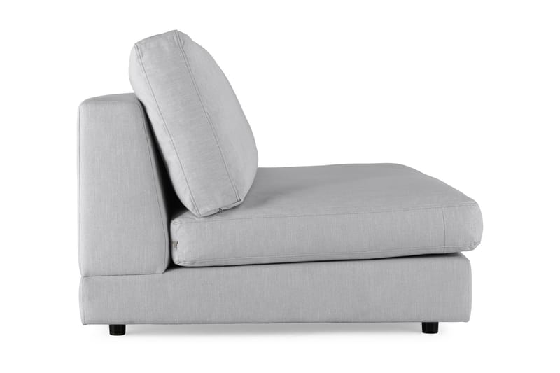 Arken 2-personers Midtermodul i Stof 120 cm bred - Grå - Møbler - Sofaer - Modulsofaer - Midtermodul