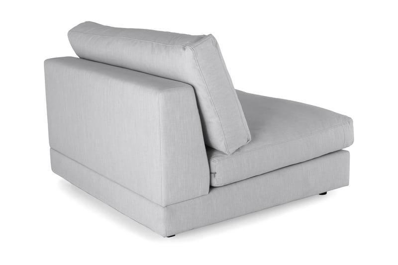 Arken 2-personers Midtermodul i Stof 120 cm bred - Grå - Møbler - Sofaer - Modulsofaer - Midtermodul