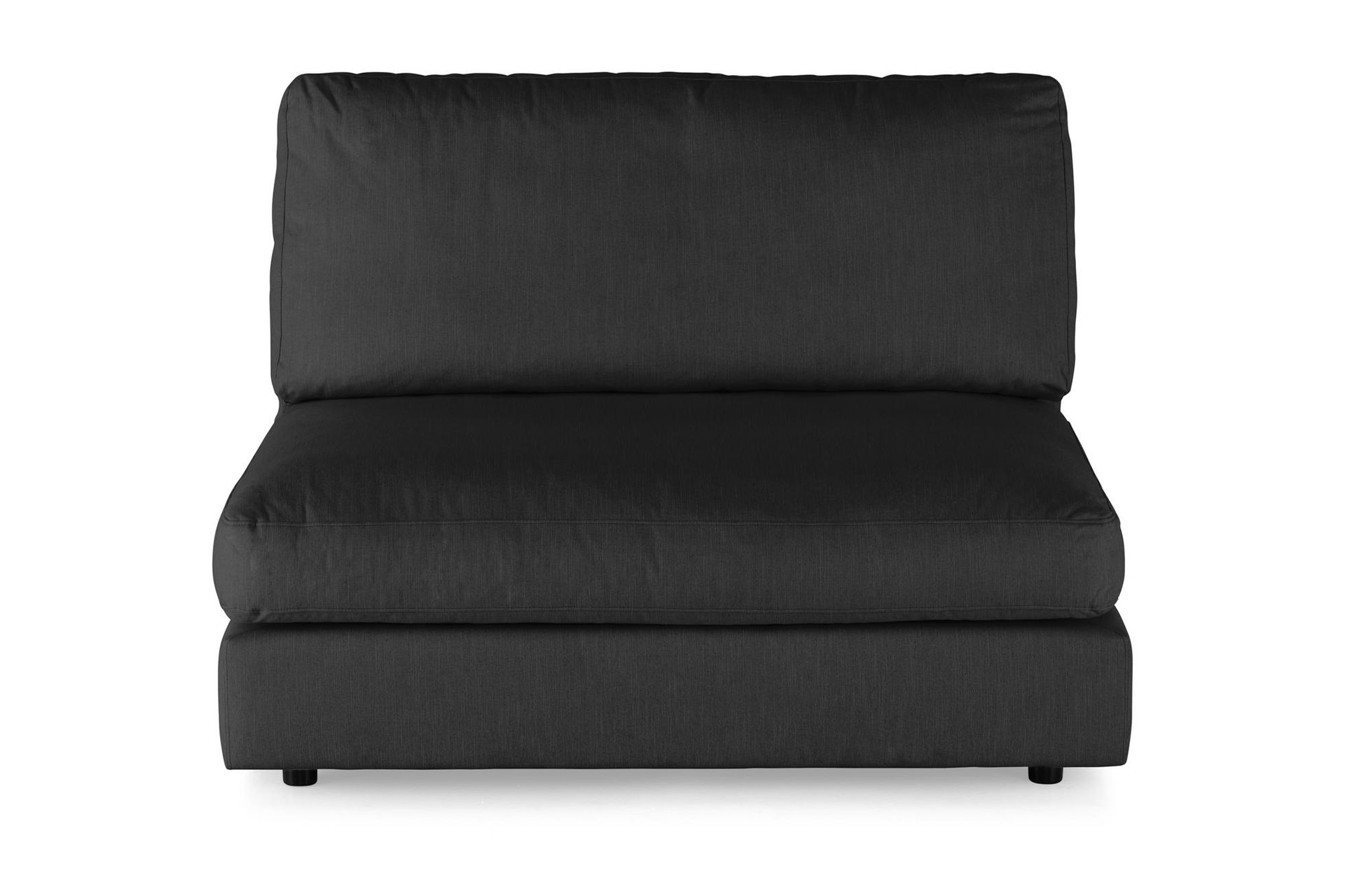 Arken 2-personers Midtermodul i Stof 120 cm bred - Lysegrå - Møbler - Sofaer - Modulsofaer - Midtermodul