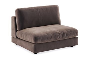 Arken 2-personers Midtermodul i Fløjl 120 cm bred