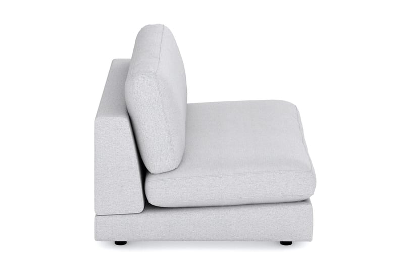 Arken 2-personers Midtermodul i Stof 120 cm bred - Lysegrå - Møbler - Sofaer - Modulsofaer - Midtermodul