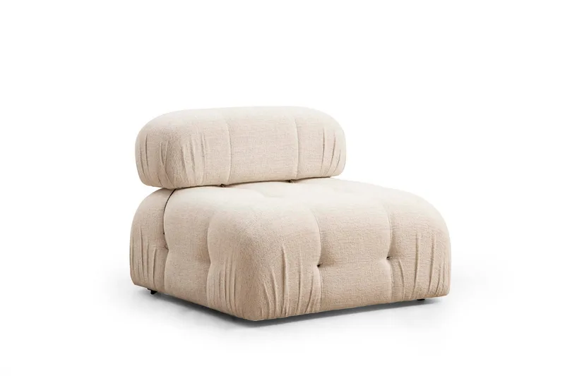 Belgin Midtermodul 95 cm - Cream - Møbler - Sofaer - Modulsofaer - Midtermodul