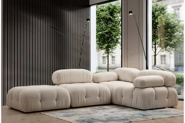 Belgin Midtermodul 95 cm - Cream - Møbler - Sofaer - Modulsofaer - Midtermodul