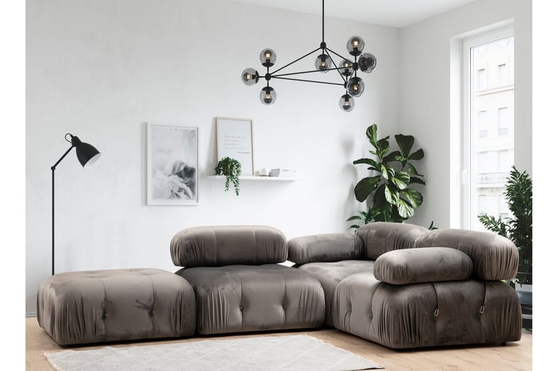 Belgin Midtermodul 95 cm - Grå - Møbler - Sofaer - Modulsofaer - Midtermodul