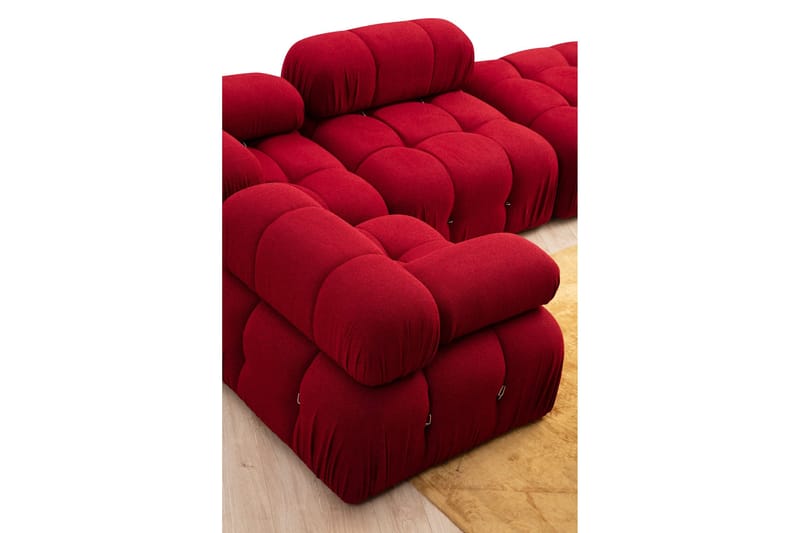Belgin Midtermodul 95 cm - Rød - Møbler - Sofaer - Modulsofaer - Midtermodul