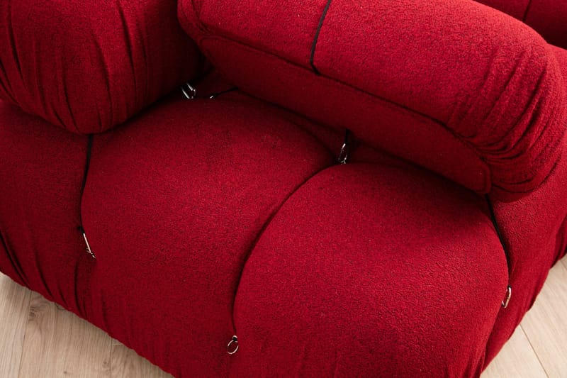 Belgin Midtermodul 95 cm - Rød - Møbler - Sofaer - Modulsofaer - Midtermodul