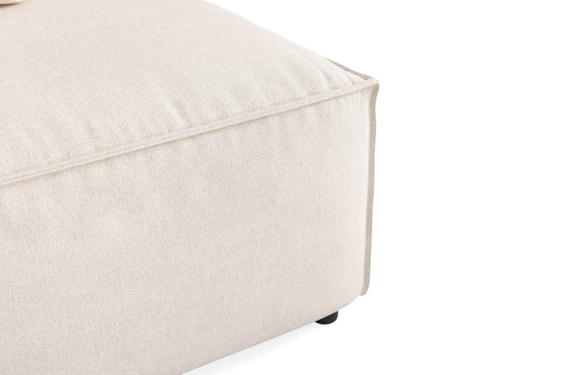 Cubo 1-personers Midtermodul i Stof 80 cm bred - Beige - Møbler - Sofaer - Modulsofaer - Midtermodul