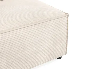 Cubo 1-personers Midtermodul i Manchester 80 cm bred - Beige - Møbler - Sofaer - Modulsofaer - Midtermodul