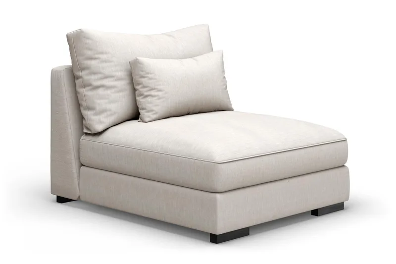 Dubai Midtermodul - Beige - Møbler - Sofaer - Modulsofaer - Midtermodul
