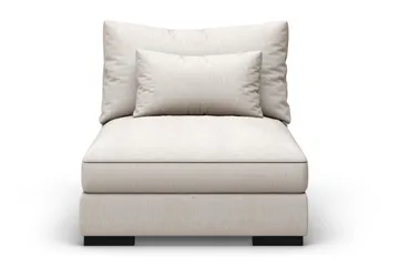 Dubai midtermodul ekstra dyb - Beige - Møbler - Sofaer - Modulsofaer - Midtermodul