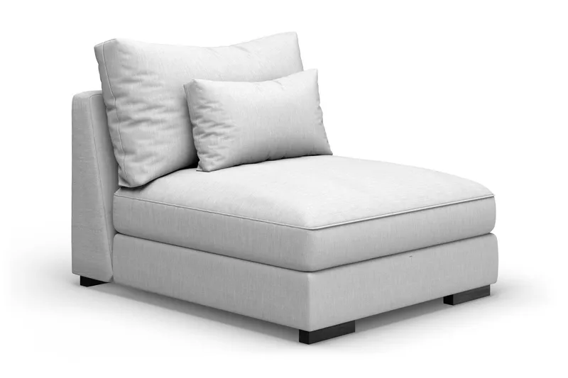 Dubai midtermodul ekstra dyb - lysegrå - Møbler - Sofaer - Modulsofaer - Midtermodul