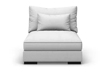 Dubai midtermodul ekstra dyb - Lysegrå - Møbler - Sofaer - Modulsofaer - Midtermodul
