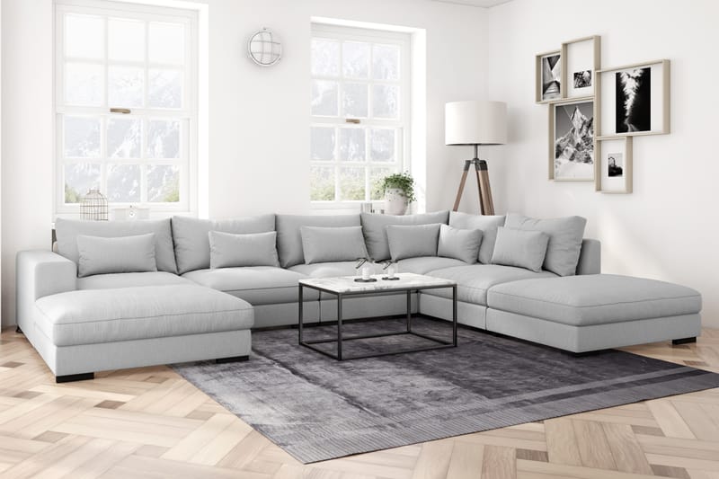 Dubai Midtermodul - Lysegrå - Møbler - Sofaer - Modulsofaer - Midtermodul